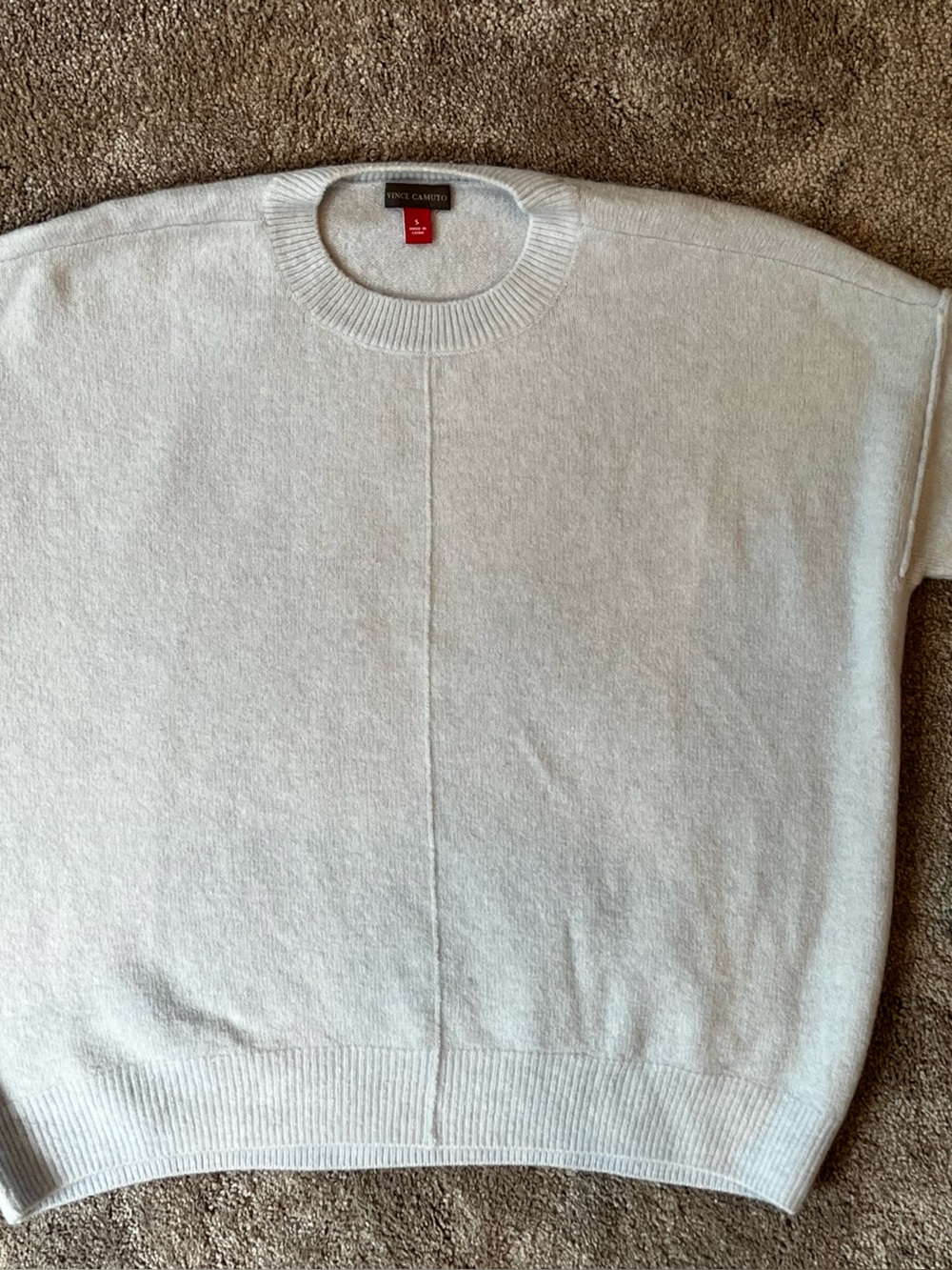 Vince Camuto Women's Ice Blue Crewneck Sweater - Size S